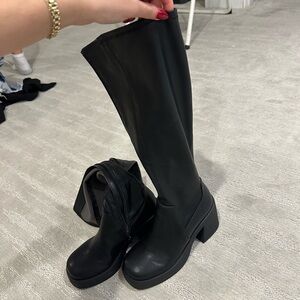 Steve Madden Black Boots